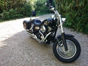 Sacoche Myleatherbikes Harley Dyna Fat bob_78